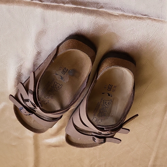 Birki's women's original birkenstock Fussbett NWOB 230 36 35 L/5 strappy sandals - Picture 4 of 7